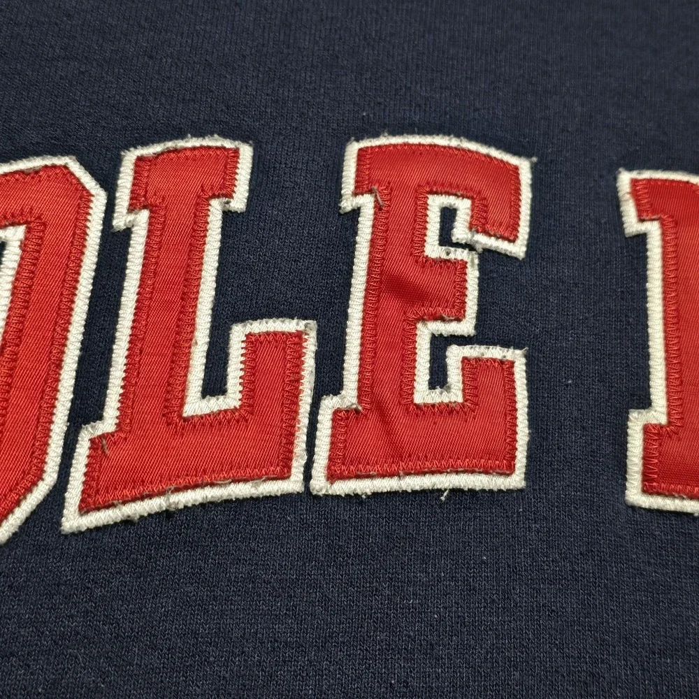 VTG‎ 90s Ole Miss Rebels Russell Athletic Hoodie Mens 3XL Navy NCAA